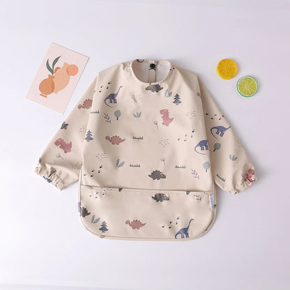 True Bub™ Baby Long Sleeve Waterproof Bib Art Smock Feeding Apron for Kids Toddler