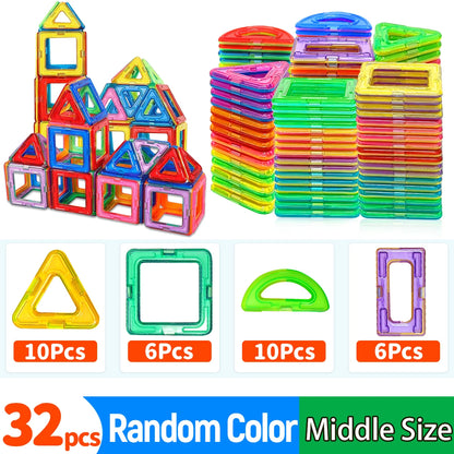 True Bub™ Magnetic STEM Educational Building Blocks DIY Magnets Construction Learning Toys