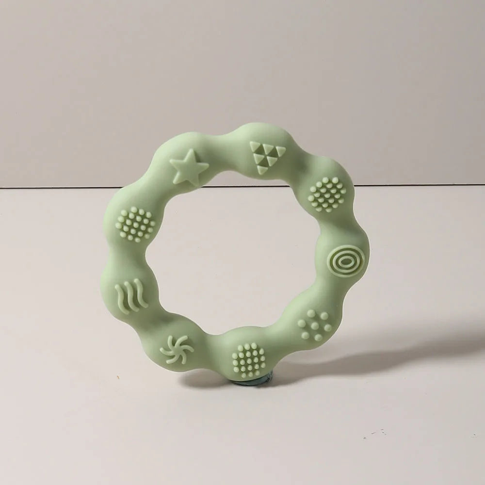 True Bub™ Food Grade BPA Free Baby Gum Soothing Teething Rings