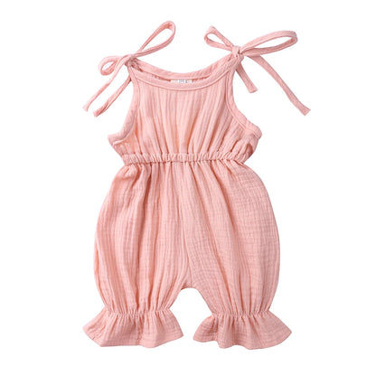 True Bub™ Summer Sleeveless Breathable Rompers Baby Jumpsuit 3-24M