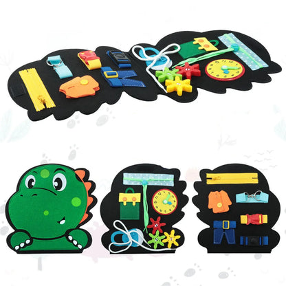 True Bub™ Busy Board Montessori Toys for Children Sensory Preshcool Early Education Learning Fine Motor Skills