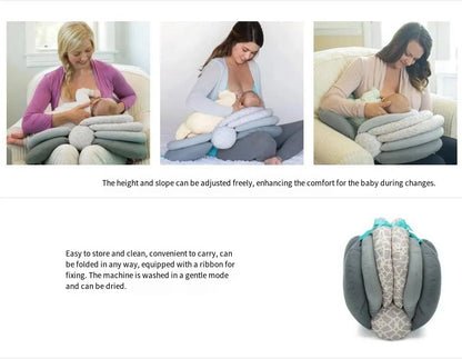 Mattress Baby Feeding Pillow Breastfeeding Pillow Multifunctional Newborn Baby Breastfeeding Anti-Spitting