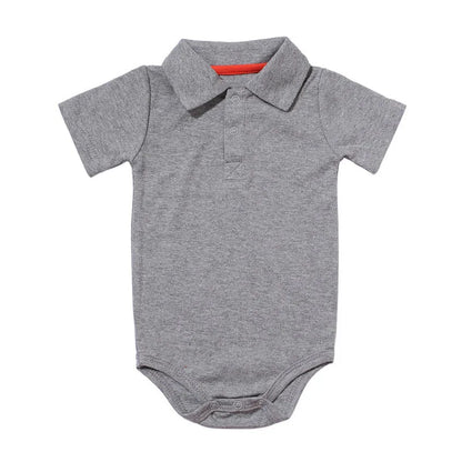 True Bub™ Baby Boy Collared Polo T Shirt Romper Summer Clothing 0-2Y