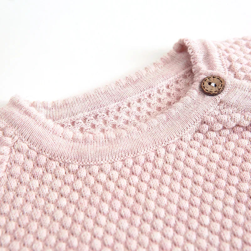 Nala Cotton Baby Infant Knitted Sweater and Pants Sets