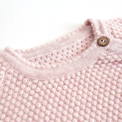 Nala Cotton Baby Infant Knitted Sweater and Pants Sets