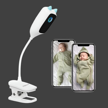 HD Baby Monitor Crying Detection 4MP 2K WiFi 360 Degree Rotating Camera