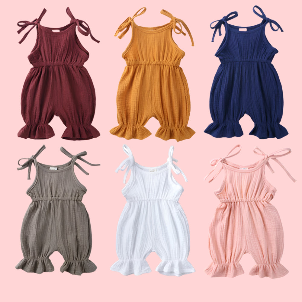 True Bub™ Summer Sleeveless Breathable Rompers Baby Jumpsuit 3-24M