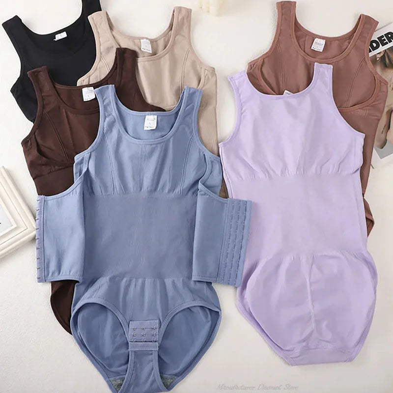 True Bub™ Luxe Sculpt Bodysuit - Waist Trainer Shape Wear Postpartum Abs Support Bodysuit