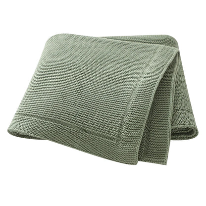 True Bub™ All Seasons Baby Blankets Multi Purpose Cotton Newborn Swaddle Wrap 100x80cm