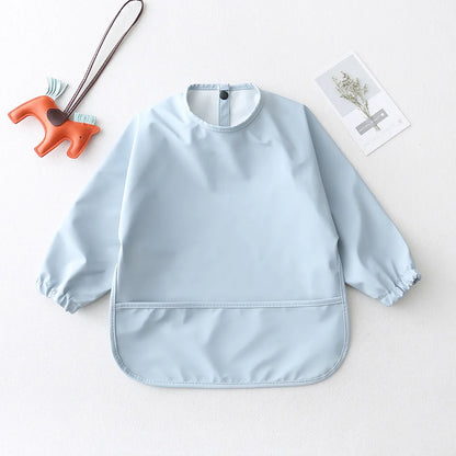 True Bub™ Baby Long Sleeve Waterproof Bib Art Smock Feeding Apron for Kids Toddler