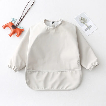 True Bub™ Baby Long Sleeve Waterproof Bib Art Smock Feeding Apron for Kids Toddler