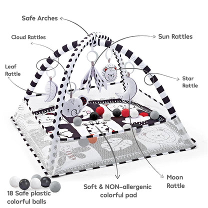 TerrificTime - Baby Play Mat Activity Gym