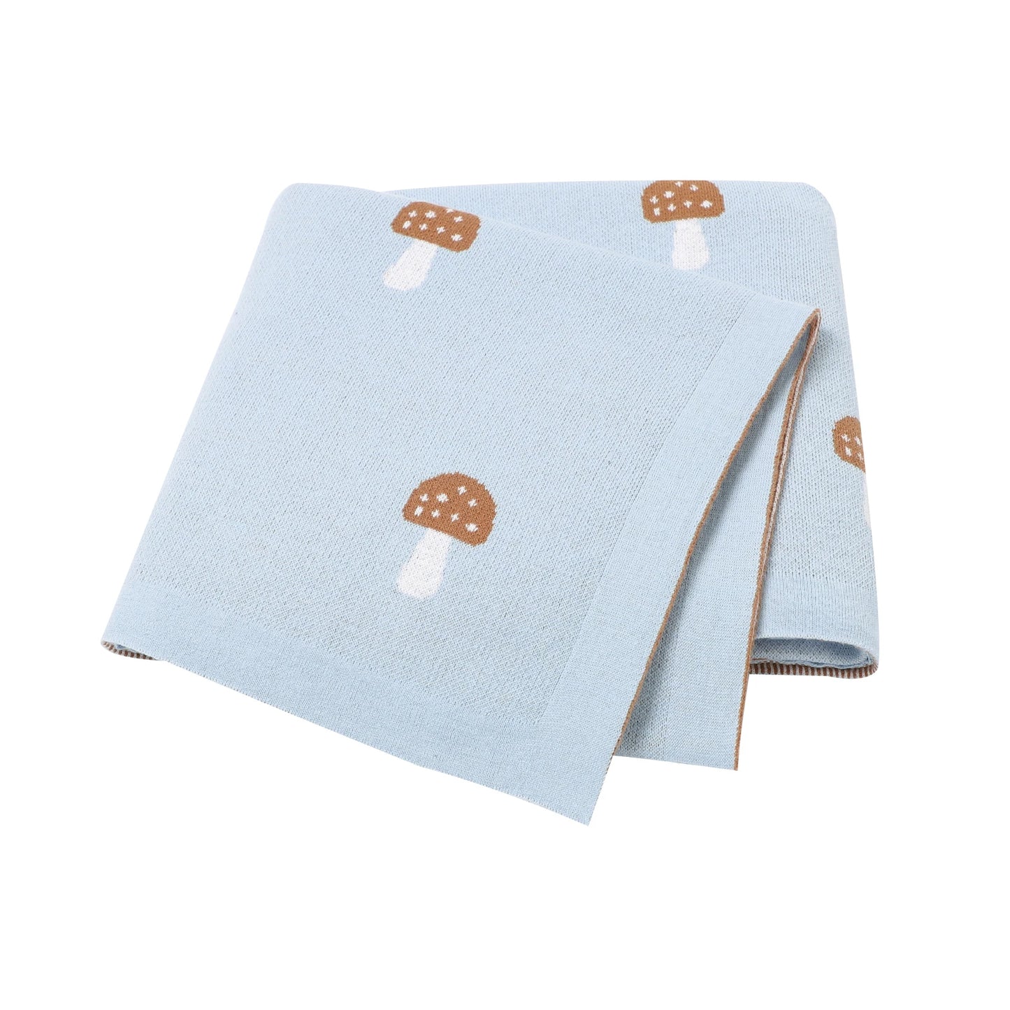 True Bub™ Assorted Knitted Animal Designs - Cotton Baby Blankets Newborn Swaddle Wrap Covers for Stroller & Bedding 100x80cm