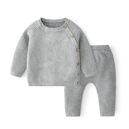 Nala Cotton Baby Infant Knitted Sweater and Pants Sets