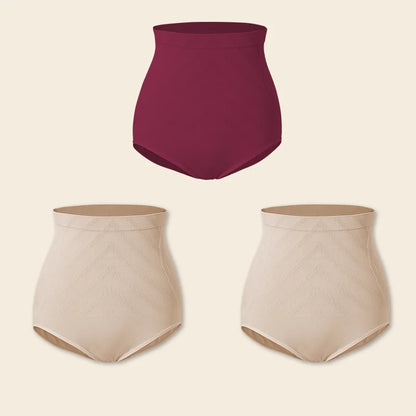 True Bub™ Slim Sculpt - High Waisted Postpartum Slimming Shape wear Briefs Seamless 3PCS