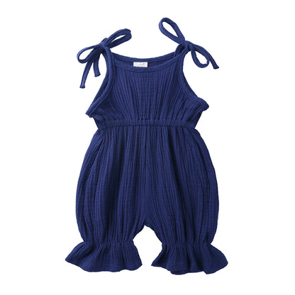 True Bub™ Summer Sleeveless Breathable Rompers Baby Jumpsuit 3-24M