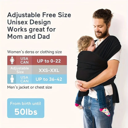 Embrace - Baby Wrap-Carrier Super Stretchy