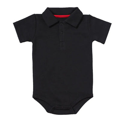 True Bub™ Baby Boy Collared Polo T Shirt Romper Summer Clothing 0-2Y