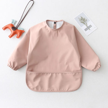 True Bub™ Baby Long Sleeve Waterproof Bib Art Smock Feeding Apron for Kids Toddler
