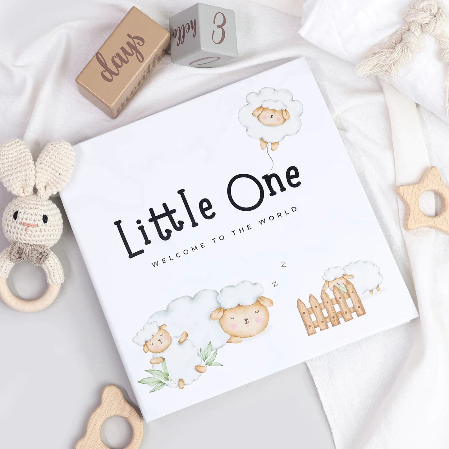 True Bub™ Baby Keepsake First Year Milestone Memory Book