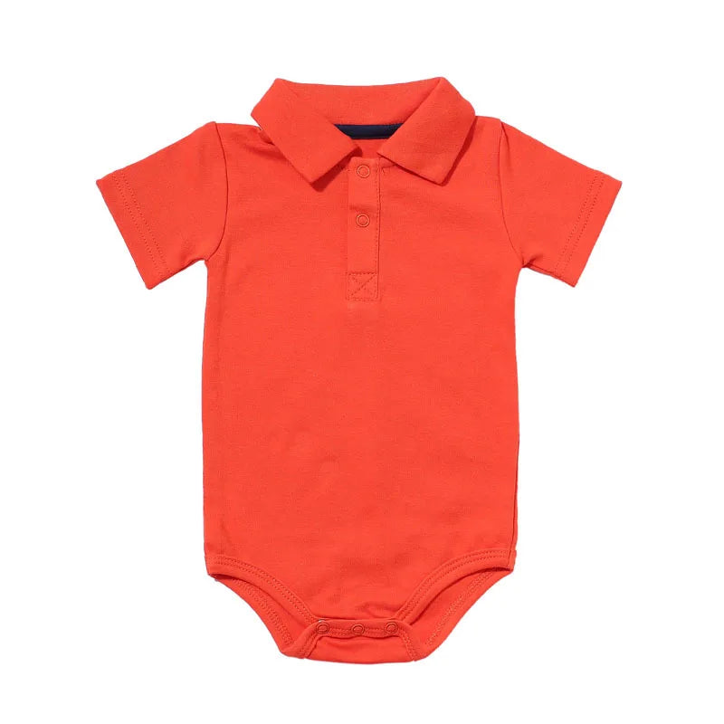 True Bub™ Baby Boy Collared Polo T Shirt Romper Summer Clothing 0-2Y