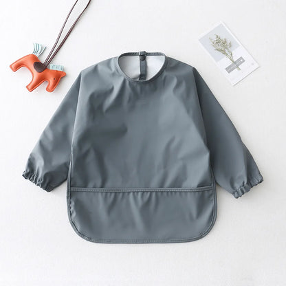 True Bub™ Baby Long Sleeve Waterproof Bib Art Smock Feeding Apron for Kids Toddler