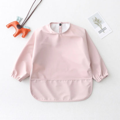 True Bub™ Baby Long Sleeve Waterproof Bib Art Smock Feeding Apron for Kids Toddler
