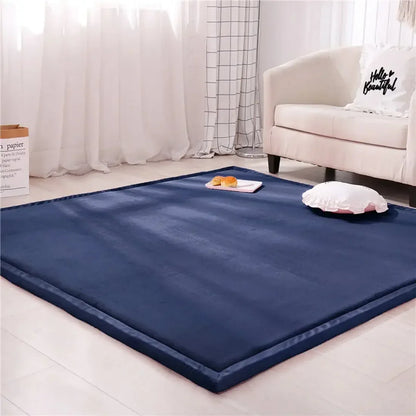 True Bub™ Tatami Velvet Fleece Rug – Luxury Thick, Warm, Anti-Slip Play Mat 3cm Thick