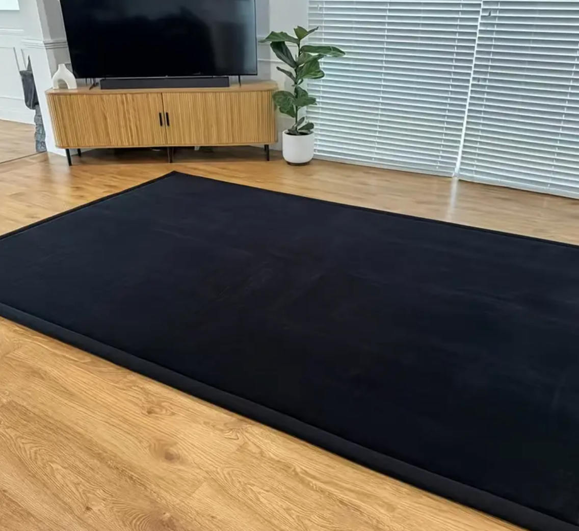 True Bub™ Tatami Velvet Fleece Rug – Luxury Thick, Warm, Anti-Slip Play Mat 3cm Thick