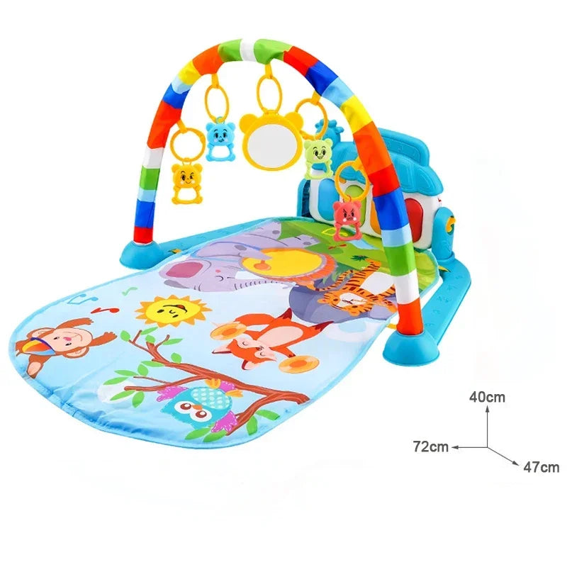 True Bub™ Happy Tunes - Musical Feet Play Mat Activity Gym