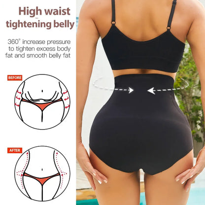 True Bub™ Slim Sculpt - High Waisted Postpartum Slimming Shape wear Briefs Seamless 3PCS