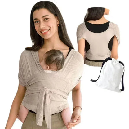 MeshMerry - Baby Wrap-Carrier Ergonomic Design