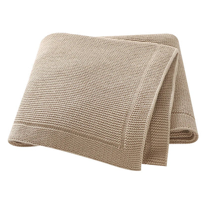 True Bub™ All Seasons Baby Blankets Multi Purpose Cotton Newborn Swaddle Wrap 100x80cm