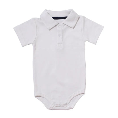 True Bub™ Baby Boy Collared Polo T Shirt Romper Summer Clothing 0-2Y
