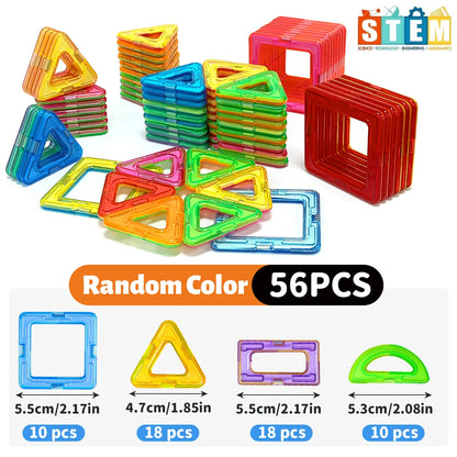 True Bub™ Magnetic STEM Educational Building Blocks DIY Magnets Construction Learning Toys