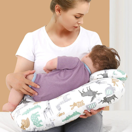 CuddleCush - Nursing Pillow For Mom & Bubs Breastfeeding Pillow