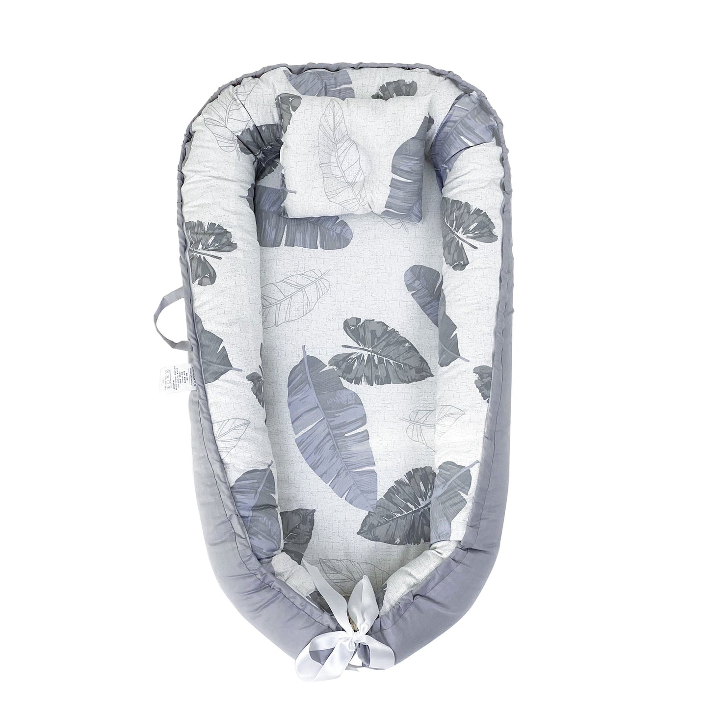 True Bub™ Baby Lounger - Pure Cotton Baby Portable Nest