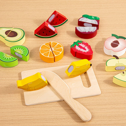 SliceMania - Pretend Play Wooden Food Toy Set