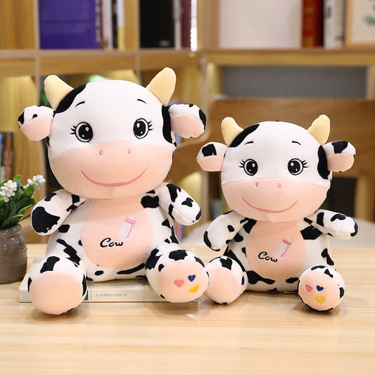 True Bub™ Mia Moo - Cute Baby Plush Toy