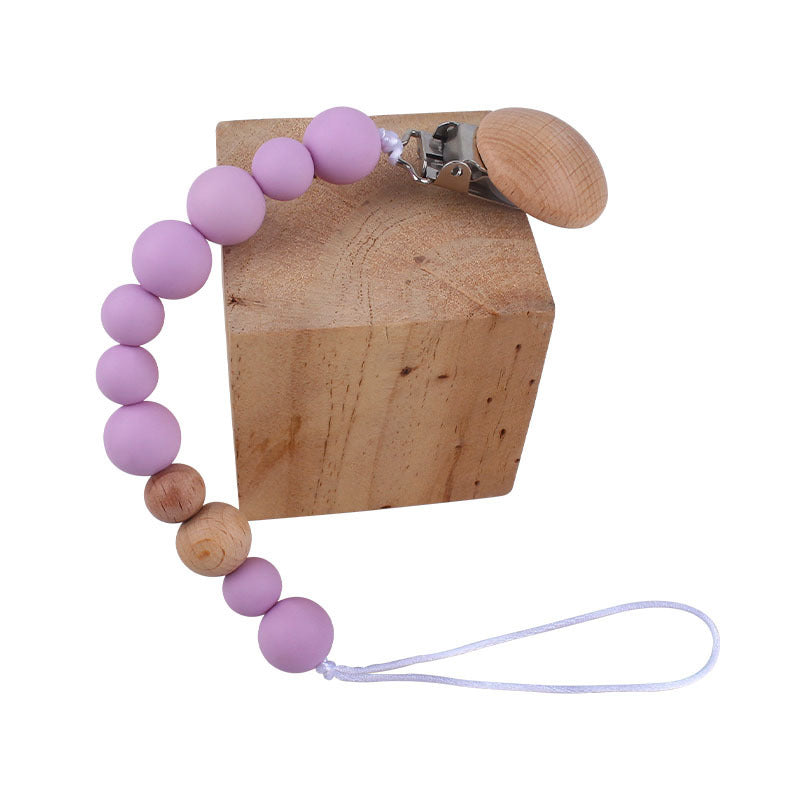 True Bub™ Baby Beads - Silicone Pacifier Clip