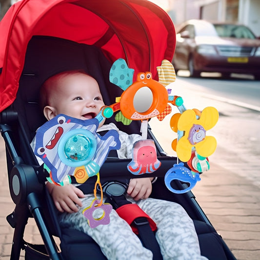 OceanBells  - Baby Travel Rattle Toy