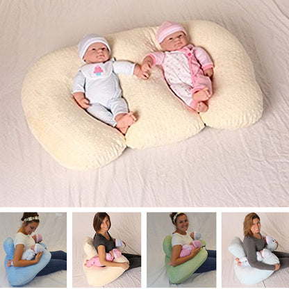 True Bub™ Twin Infant Lounger Multifunctional Nursing Pillow Cushion