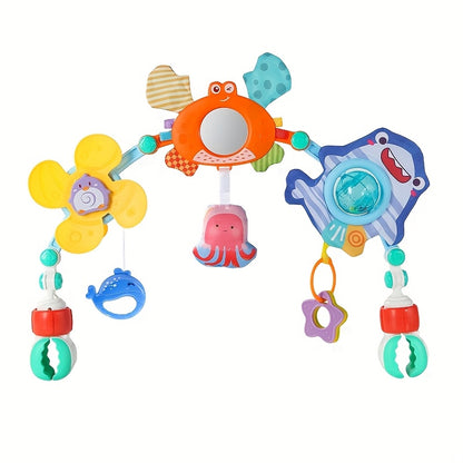 True Bub™ OceanBells  - Baby Travel Rattle Toy