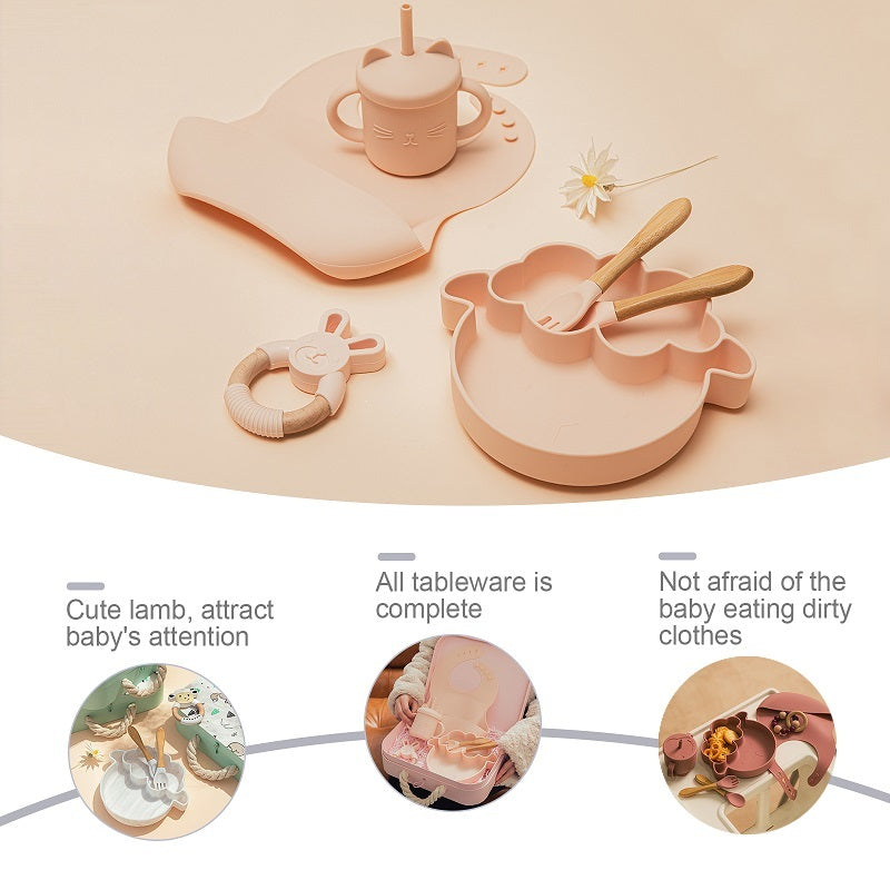 True Bub™ Bravo Baby - Silicone Tableware Gift Set with Storage Box