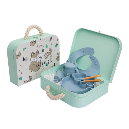 True Bub™ Bravo Baby - Silicone Tableware Gift Set with Storage Box