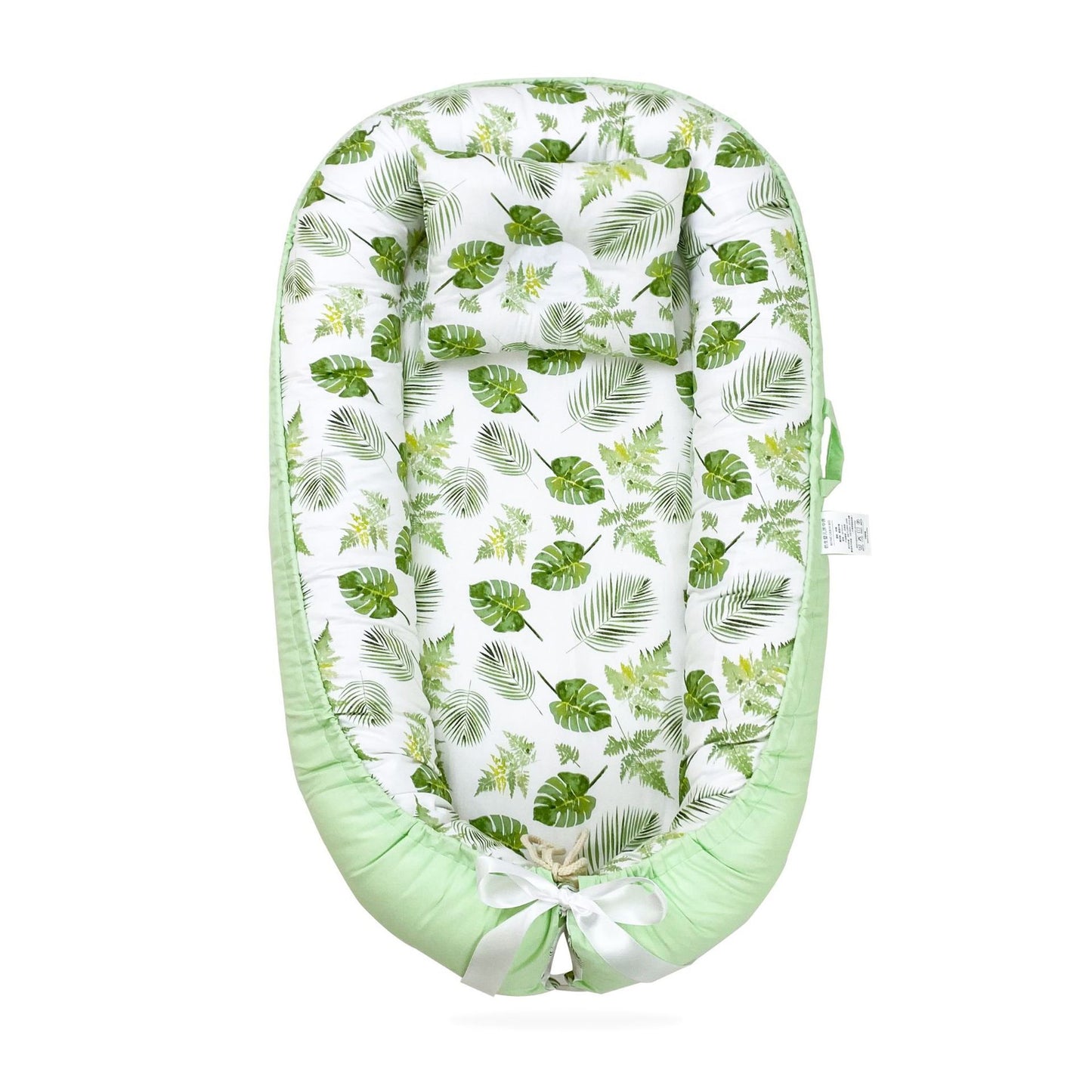 True Bub™ Baby Lounger - Pure Cotton Baby Portable Nest