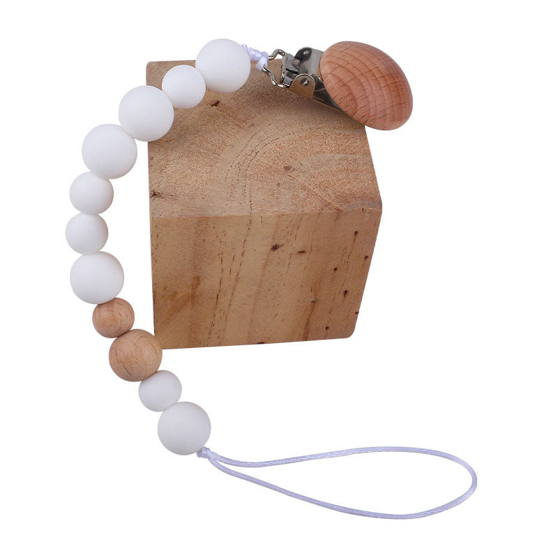 True Bub™ Baby Beads - Silicone Pacifier Clip