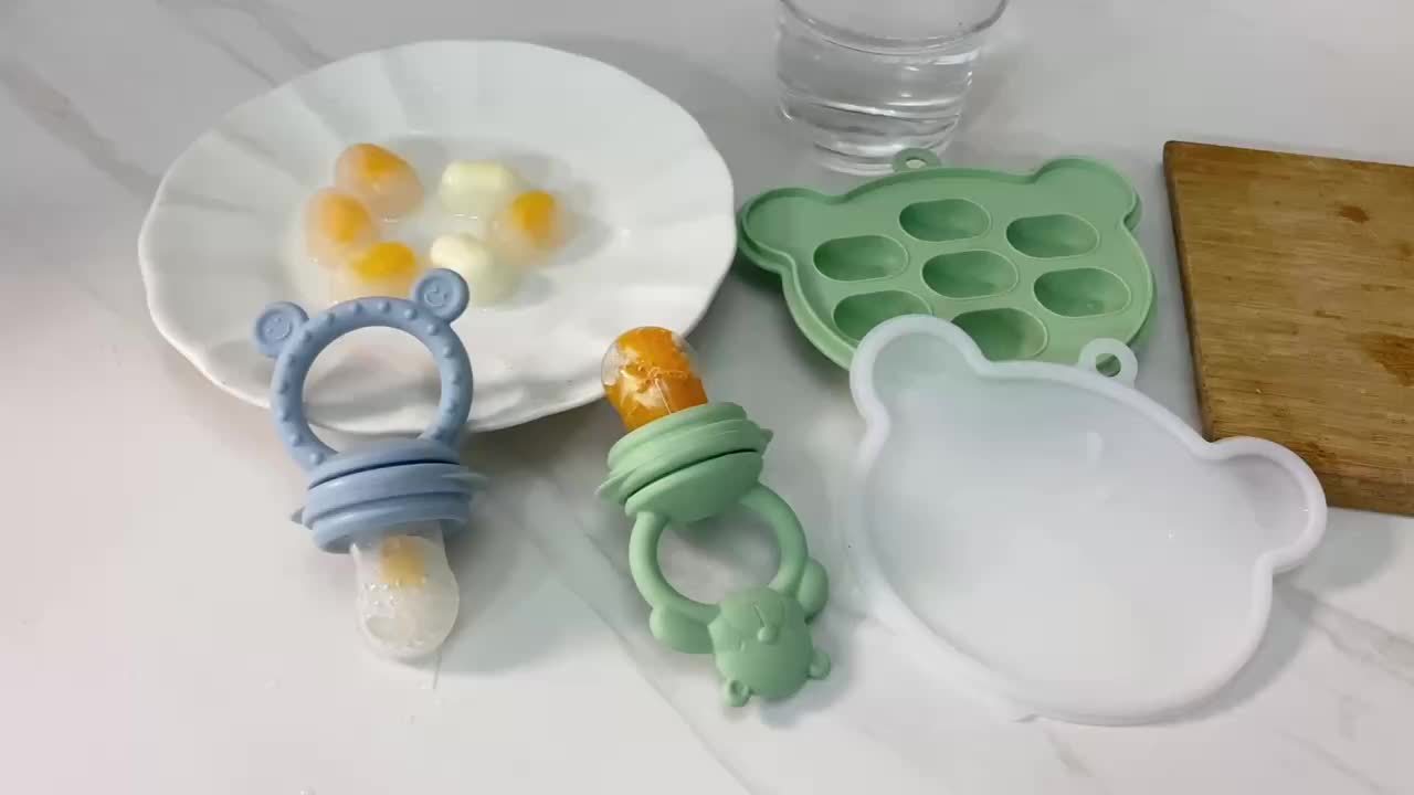 Baby Taste Sensory Set - Silicone utensils 6pcs