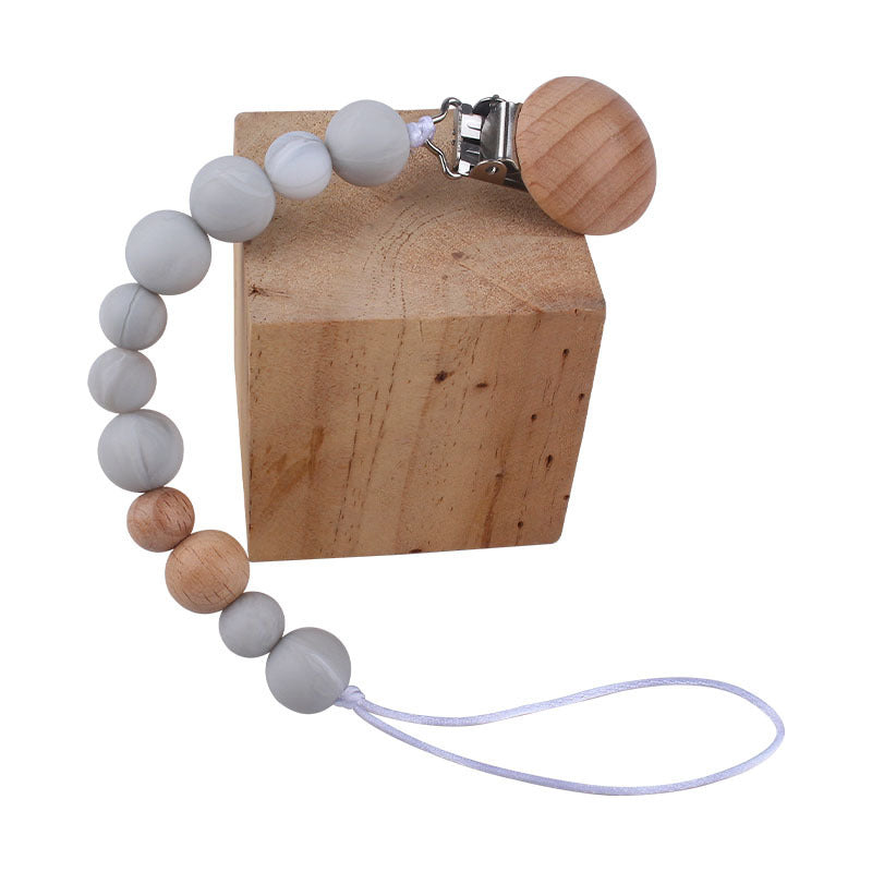 True Bub™ Baby Beads - Silicone Pacifier Clip
